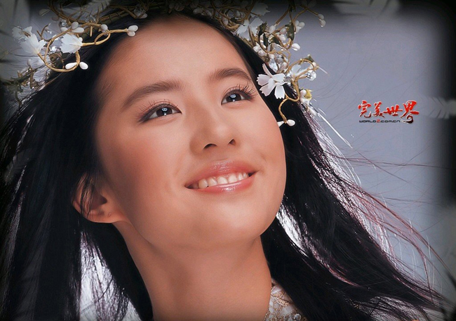 Lưu Diệc Phi cũng từng được báo điện tử Tom.com đã chọn ra 10 mĩ nữ nổi tiếng nhất Trung Quốc